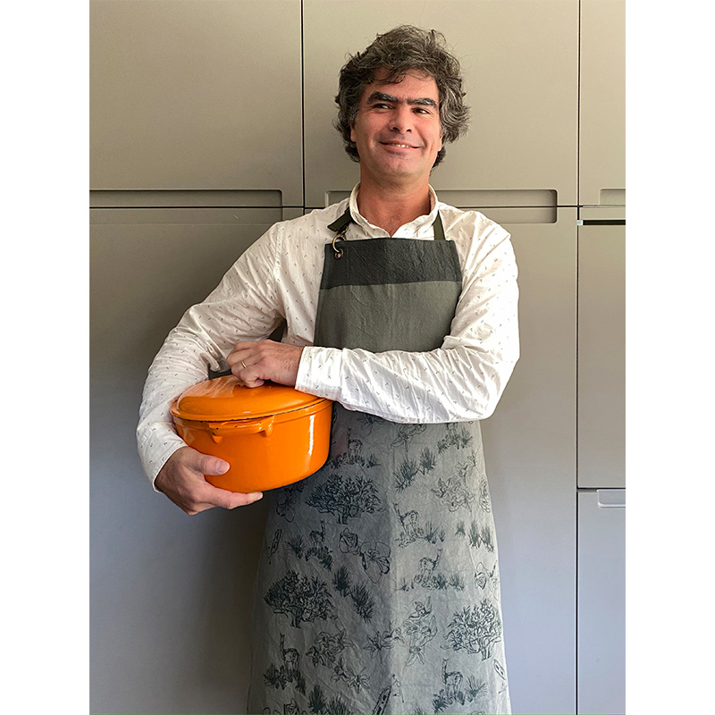 Delantal Flora y Fauna