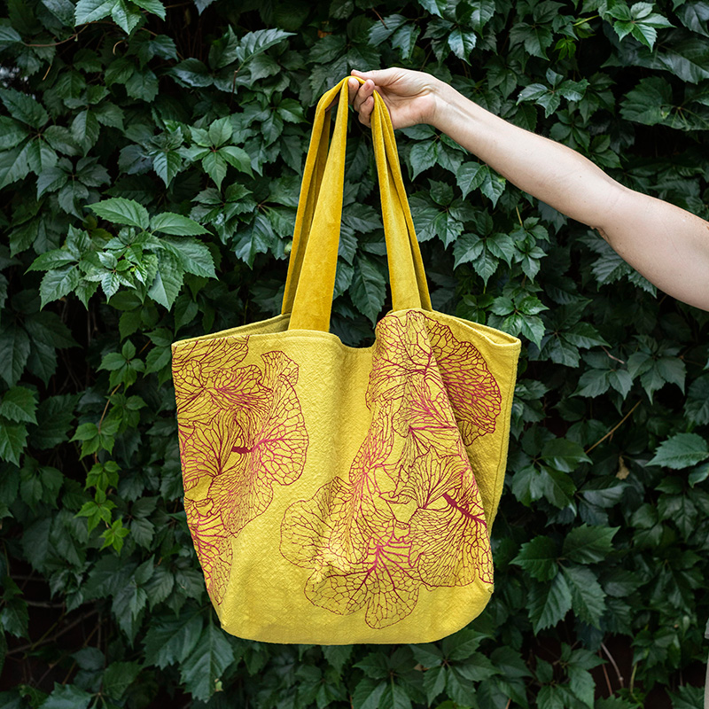 Bolso repollo mostaza